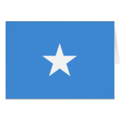 Somalia Flag (Voorkant Horizontaal)