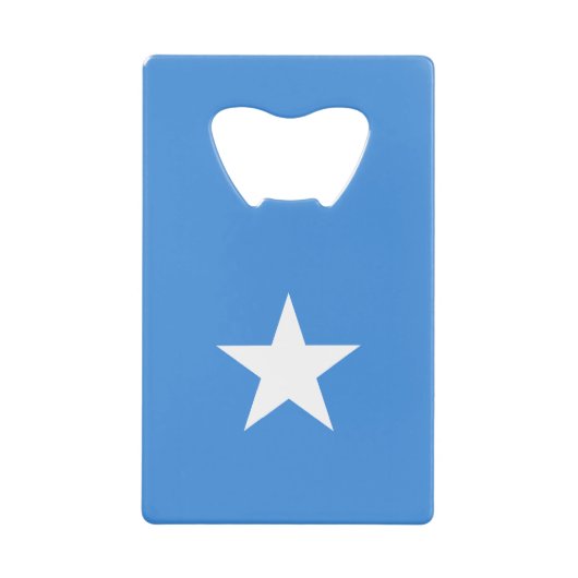 Somalia Flag Creditkaart Flessenopener (Voorkant)