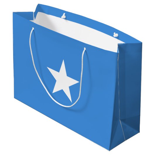 Somalia Flag Groot Cadeauzakje (Achterkant Gekanteld)