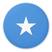 Somalia Flag Keramische Knop (Voorkant)