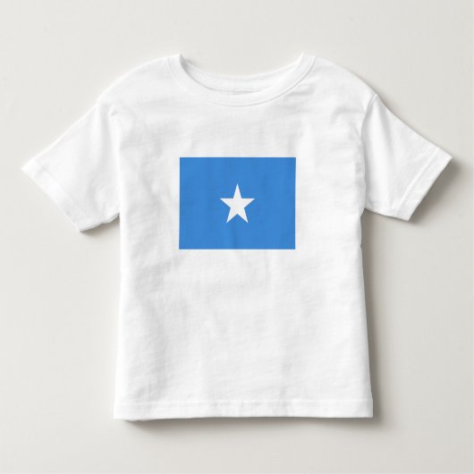 Somalia Flag Kinder Shirts (Voorkant)