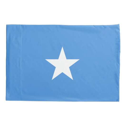 Somalia Flag Kussensloop (Achterkant)