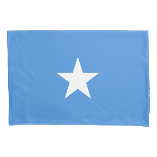 Somalia Flag Kussensloop (Voorkant)