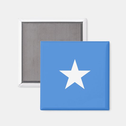 Somalia Flag Magneet (Voorkant / Achterkant)