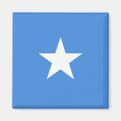 Somalia Flag Magneet (Voorkant)