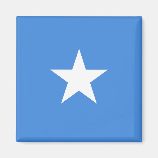 Somalia Flag Magneet (Voorkant)