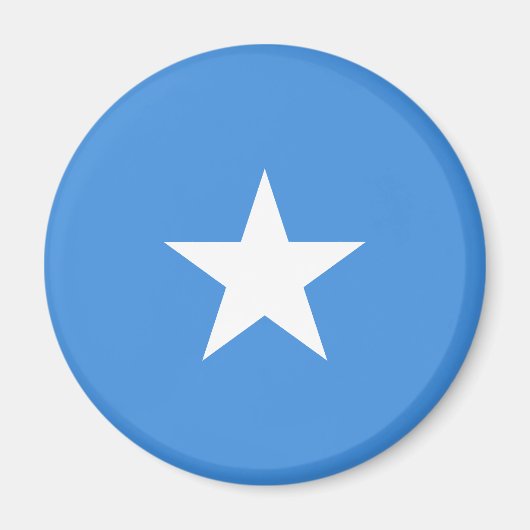 Somalia Flag Magneet (Voorkant)