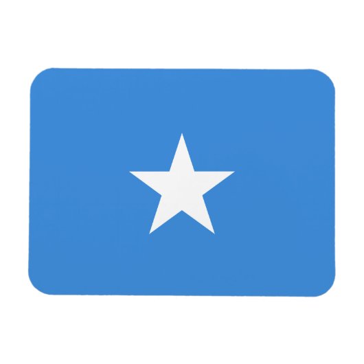 Somalia Flag Magneet (Horizontaal)