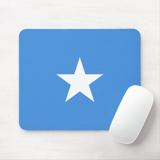 Somalia Flag Muismat (Met muis)