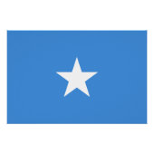 Somalia Flag Perfect Poster (Voorkant)