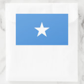Somalia Flag Rechthoekige Sticker (Tas)