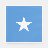 Somalia Flag Servet (Voorkant)