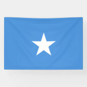 Somalia Flag Spandoek (Horizontaal)