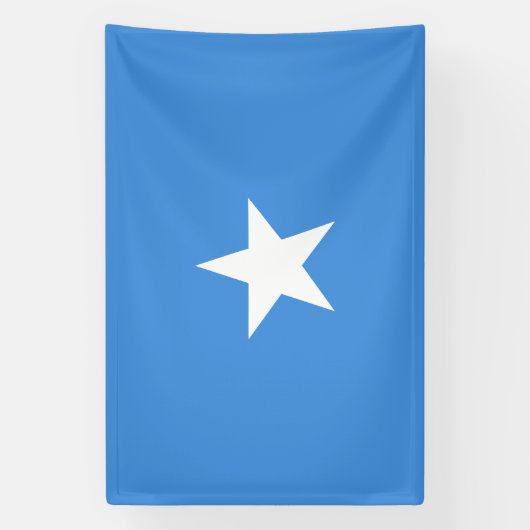 Somalia Flag Spandoek (Verticaal)