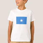 Somalia Flag T-shirt (Voorkant)