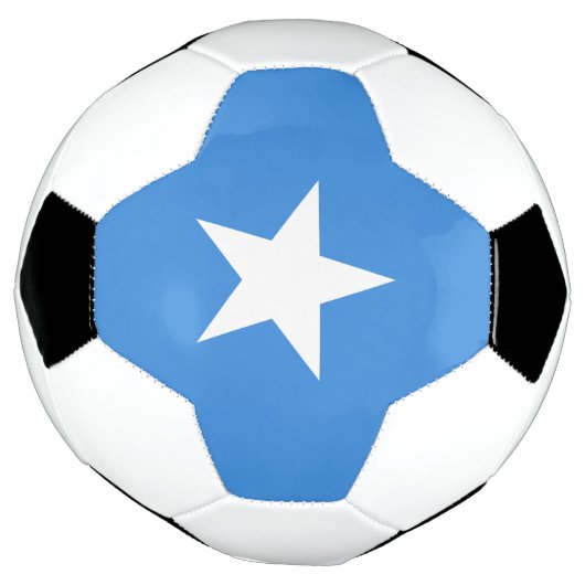 Somalia Flag Voetbal (Gedraaid)