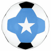 Somalia Flag Voetbal (Voorkant)