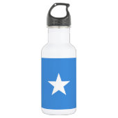 Somalia Flag Waterfles (Voorkant)