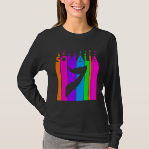 Somalia Kleurrijke Bellen T-shirt
