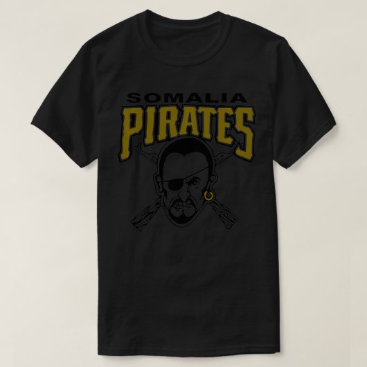 Somalia Pirates T-shirt (Design voorkant)