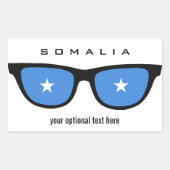 Somalia Shades aangepaste stickers (Voorkant)