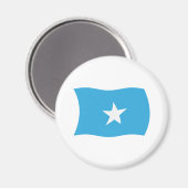 Somalia Vlag Magneet (Voorkant / Achterkant)