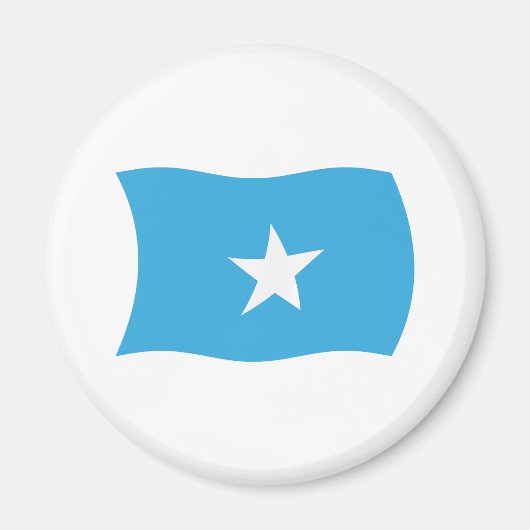 Somalia Vlag Magneet (Voorkant)
