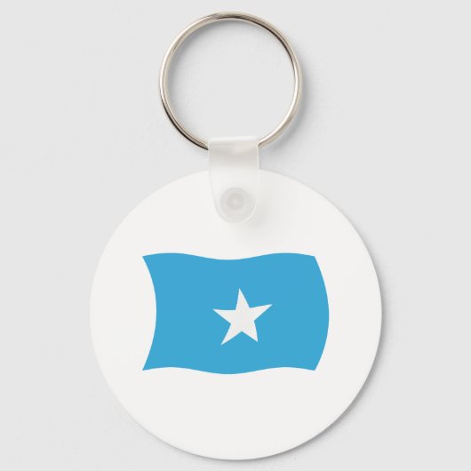 Somalia Vlag Sleutelhanger (Voorkant)
