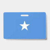 Somaliaanse vlag badge (Achterkant)