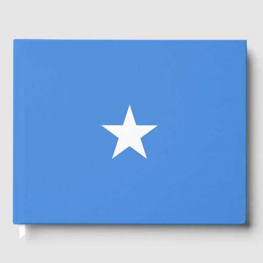Somaliaanse vlag gastenboek (Voorkant)