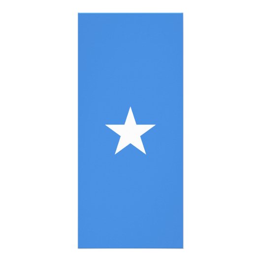 Somaliaanse vlag reclamekaart (Voorkant)