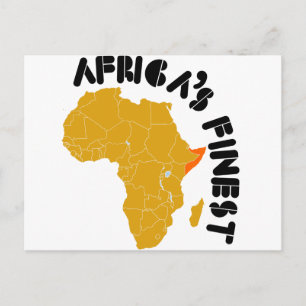 Somalië Afrika's Finest Briefkaart