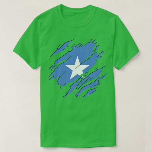 Somalië Altijd T-shirt (Design voorkant)