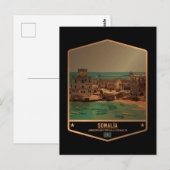 Somalië Briefkaart (Voorkant / Achterkant)