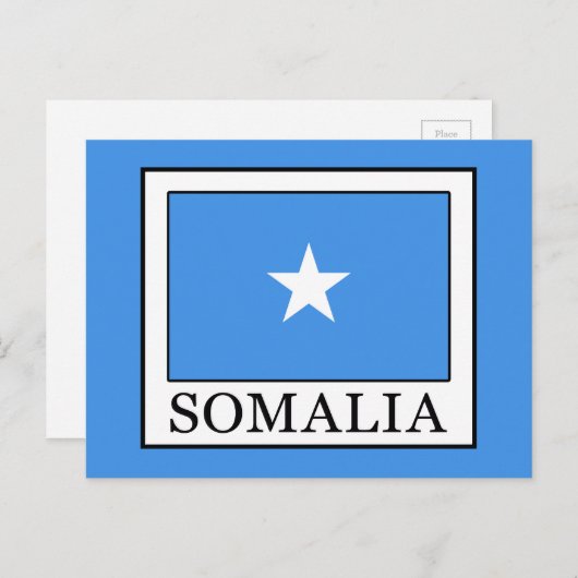 Somalië Briefkaart (Voorkant / Achterkant)