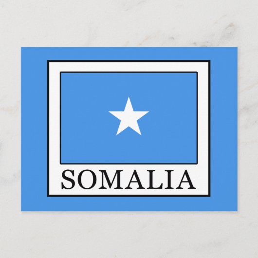 Somalië Briefkaart (Voorkant)