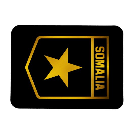 Somalië Emblem Magneet (Horizontaal)