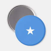 Somalië Fisheye Flag Magnet (Voorkant / Achterkant)