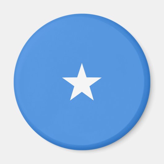 Somalië Fisheye Flag Magnet (Voorkant)