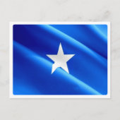 Somalië - Golfvlag - Briefkaart (Voorkant)