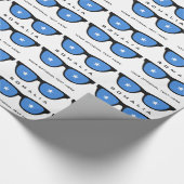 Somalië heeft aangepaste tekst- en kleurcadeauomsl cadeaupapier (Hoek)