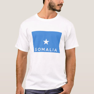 somalië - land - vlaggelnaam t-shirt