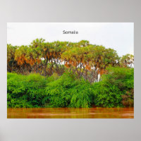 Somalië, landschapsfoto