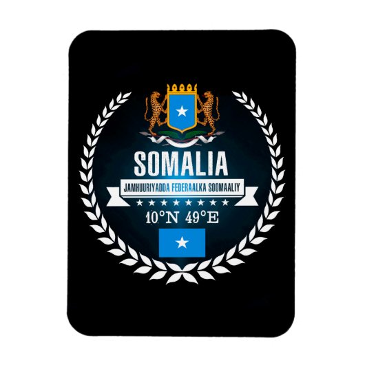 Somalië Magneet (Verticaal)