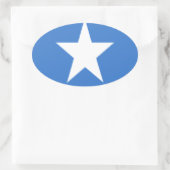 Somalië Ovale Sticker (Tas)