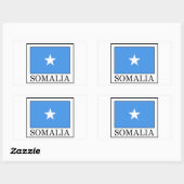 Somalië Rechthoekige Sticker (Vel)