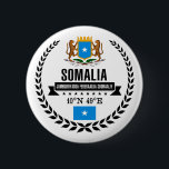Somalië Ronde Button 5,7 Cm<br><div class="desc">Somalië</div>