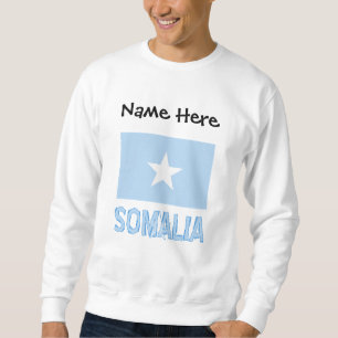 Somalië Somalische Vlag Zwart Personalisatie Trui
