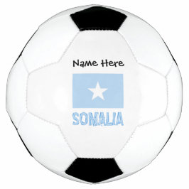 Somalië Somalische Vlag Zwart Personalisatie Voetbal