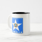 somalië tweekleurige koffiemok (Voorkant links)